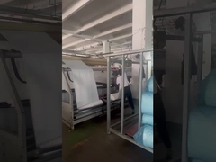 Съемки на месте производственного процесса собственной тканевой фабрики Jiarui Textile Company