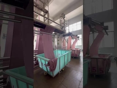 Съемки на месте производственного процесса собственной тканевой фабрики Jiarui Textile Company