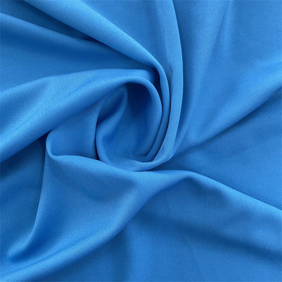 Double Face Fabric Polyester Double Knit Fabric For Garments Yarn Count 75D